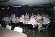 1972 Heading home & chart of deployment track